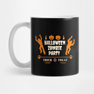 Halooween Zombie Party Trick Treat Mug